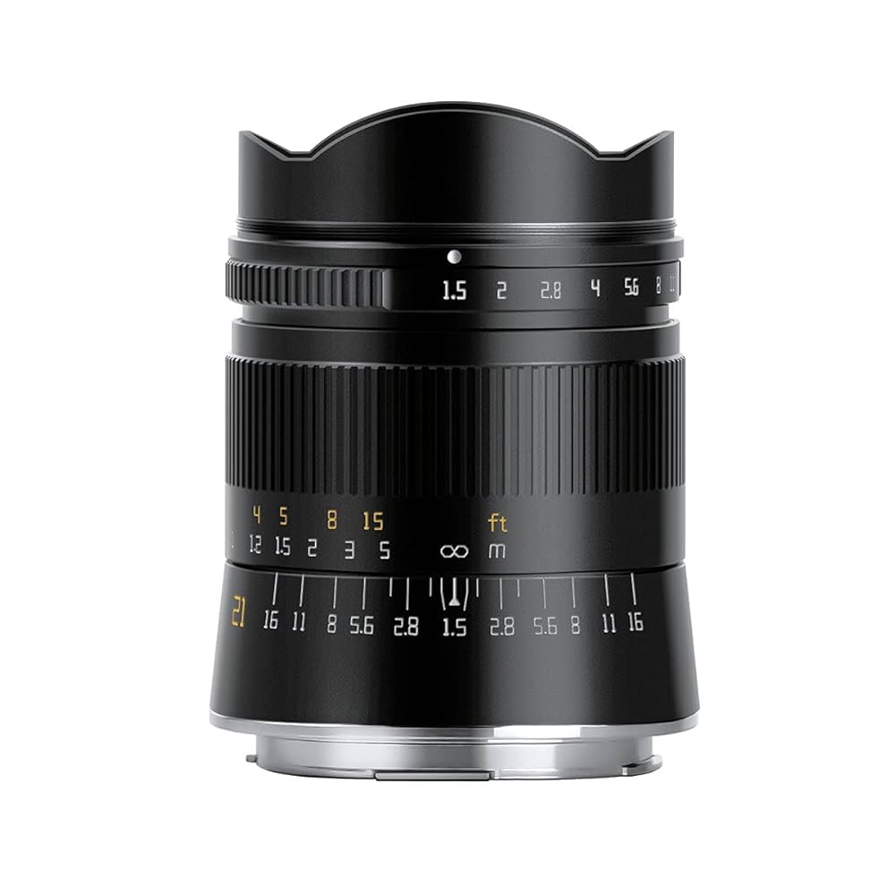 TTArtisan 21mm f1.5 広角単焦点レンズ Lマウント Amazon | TTArtisan 21mm f/1.5 ASPH Lマウント ブラック レンズ
